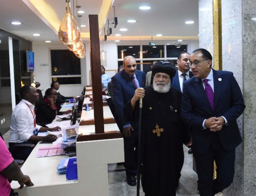 تفاصيل تفقد رئيس الوزراء المستشفى المصري القبطي في العاصمة الكينية نيروبي