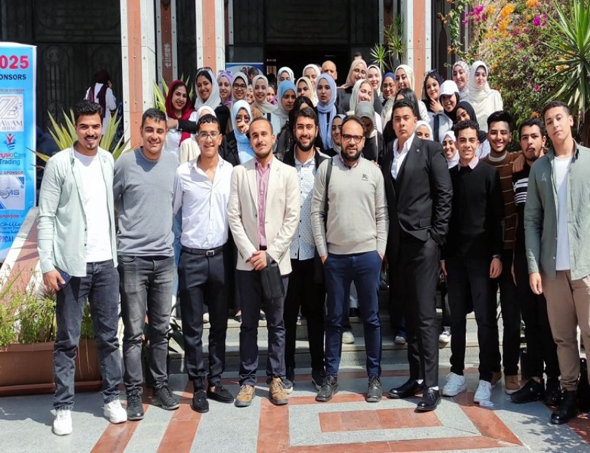 كلية العلاج الطبيعي بحلوان الأهلية تشارك بثلاثة أبحاث علمية خلال المؤتمر الدولي الثالث للبحث العلمي