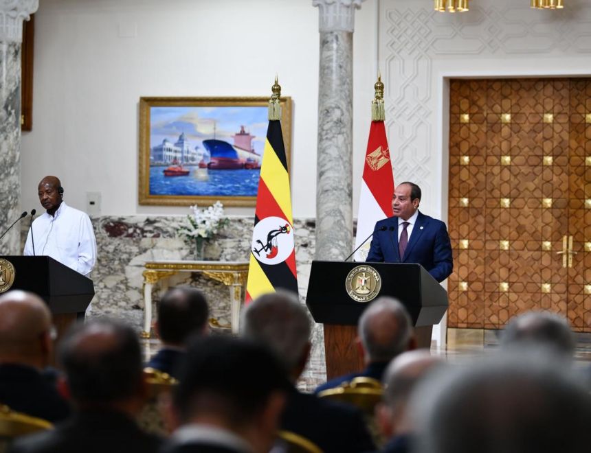 المتحدث الرئاسي ينشر صور مؤتمر الرئيس السيسي ونظيره الأوغندي والتوقيع على عدد من مذكرات التفاهم