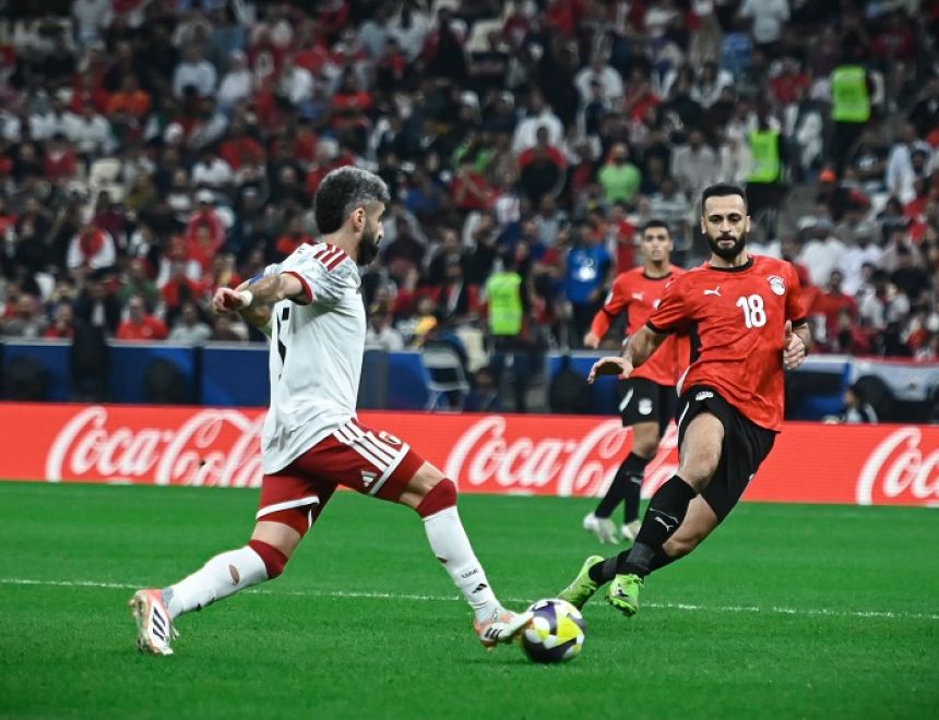 مصر تتعادل مع الإمارات 1-1 بكأس العرب