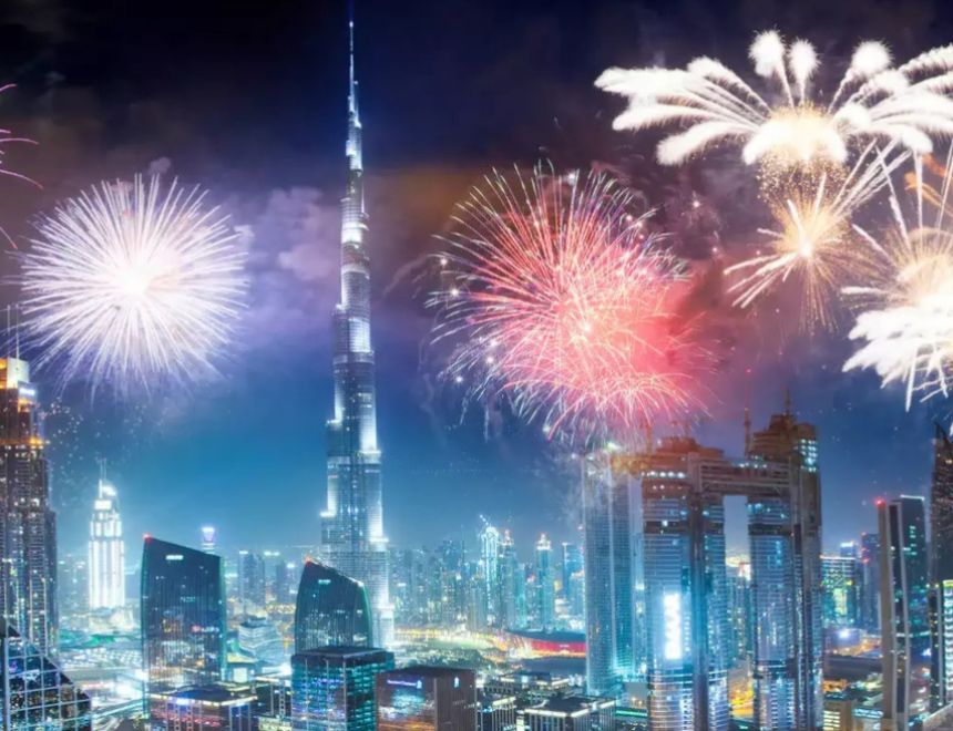 دبي تعلن خريطة الطرق المغلقة بمحيط برج خليفة خلال احتفالات رأس السنة