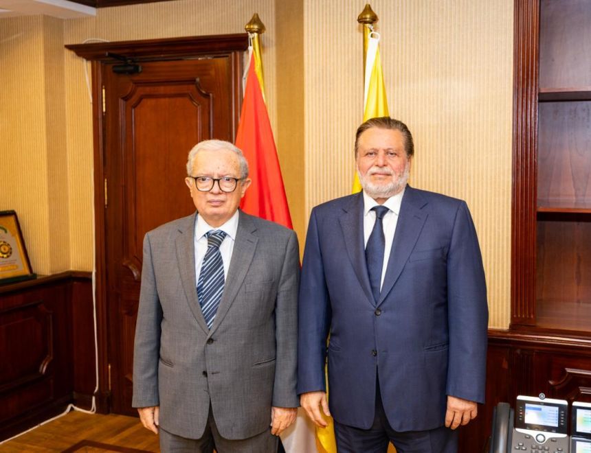 محافظ البنك المركزي المصري يبحث مع نائب رئيس الوزراء للشؤون الاقتصادية مستجدات الأوضاع الاقتصادية وتعزيز التعاون المشترك