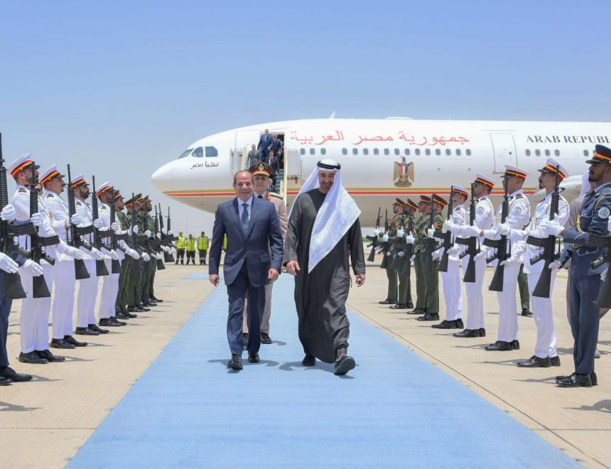 المتحدث الرئاسي ينشر صور زيارة الرئيس السيسي للإمارات
