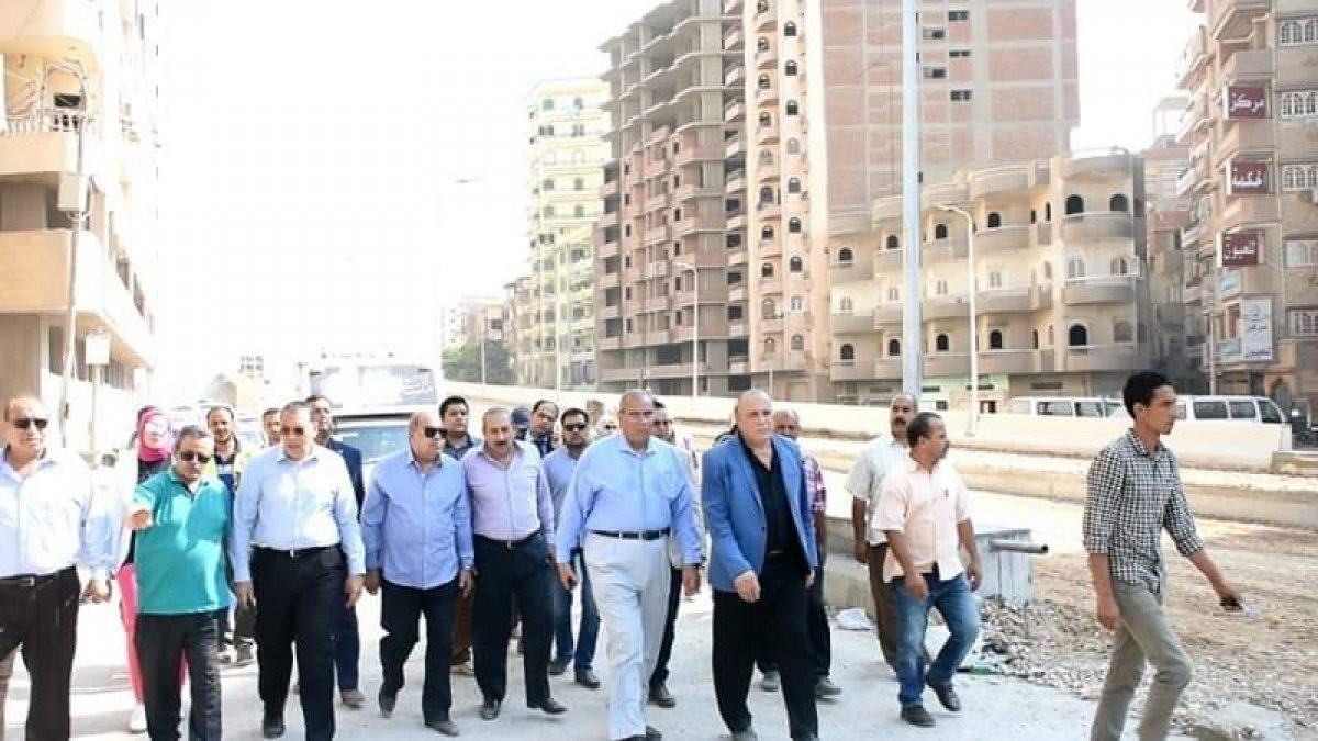 محافظ الشرقية في جولة تفقدية لمنطقتي كوبري شرويدة وعلاء الدين بمدينة الزقازيق 