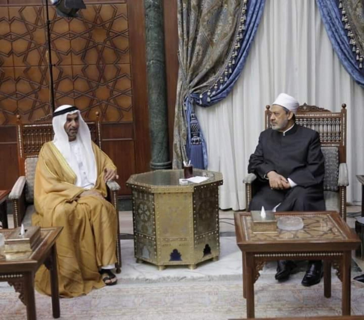 رئيس المجلس العالمي للتسامح والسلام الأزهر الشريف هو المرجعية الفكرية والمظلة الجامعة للعاملين من أجل السلام