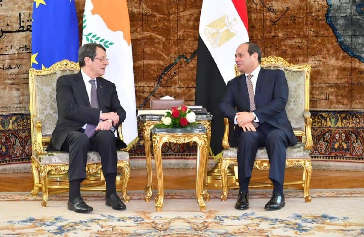 كلمة السيد الرئيس عبدالفتاح السيسي رئيس جمهورية مصر العربية في المؤتمر الصحفي المشترك مع رئيس قبرص ورئيس وزراء اليونان