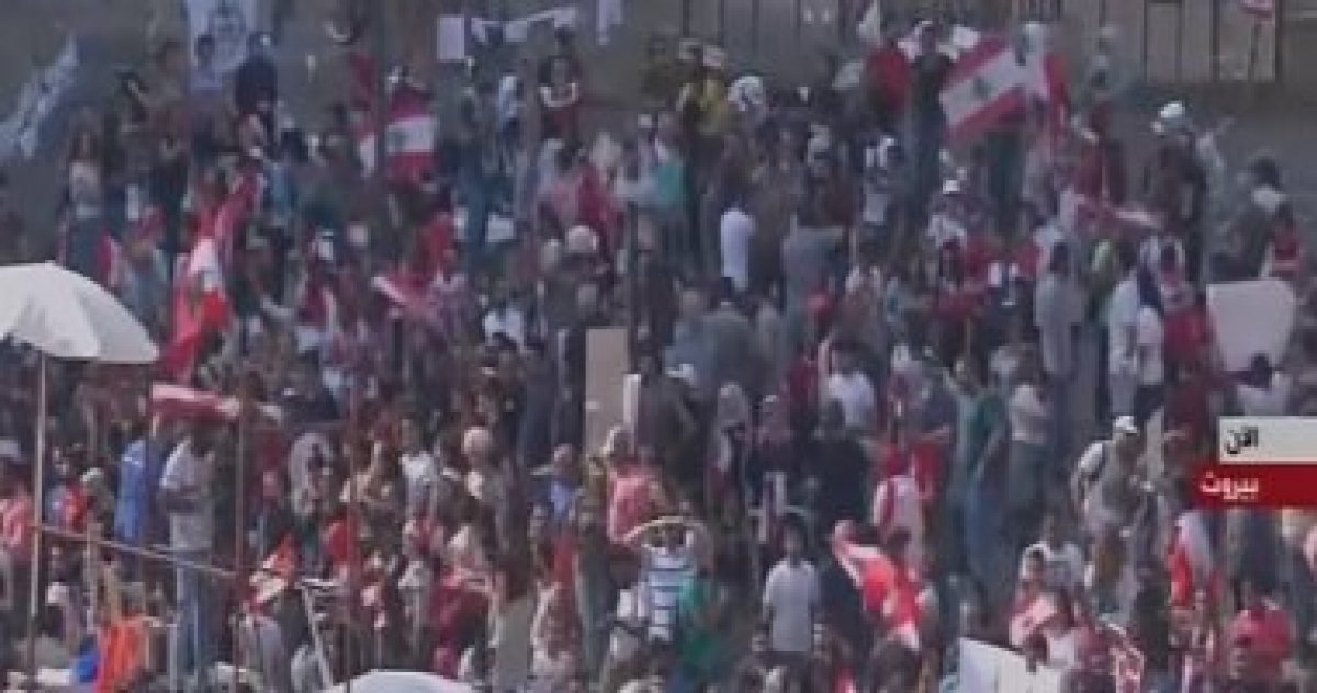 بث مباشر..استمرار المظاهرات لليوم الخامس على التوالى فى لبنان