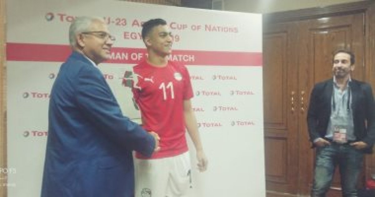 مصطفى محمد، لاعب المنتخب الاولمبي .الفريق كله نجوم 