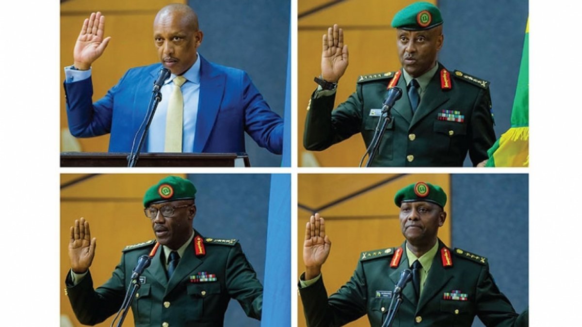 Kagame sends warning to aKagame يرسل تحذيرًا لأي شخص يحاول زعزعة استقرار رواندا