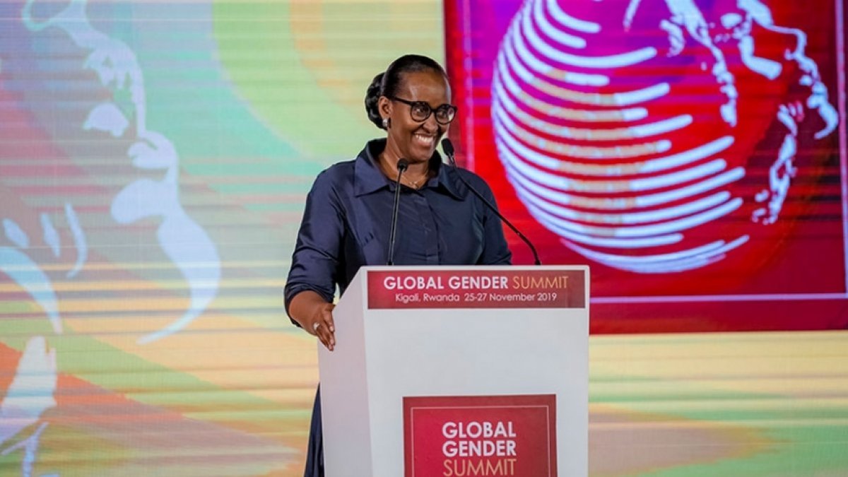 Jeannette Kagame emphasises need to invest in gender equality