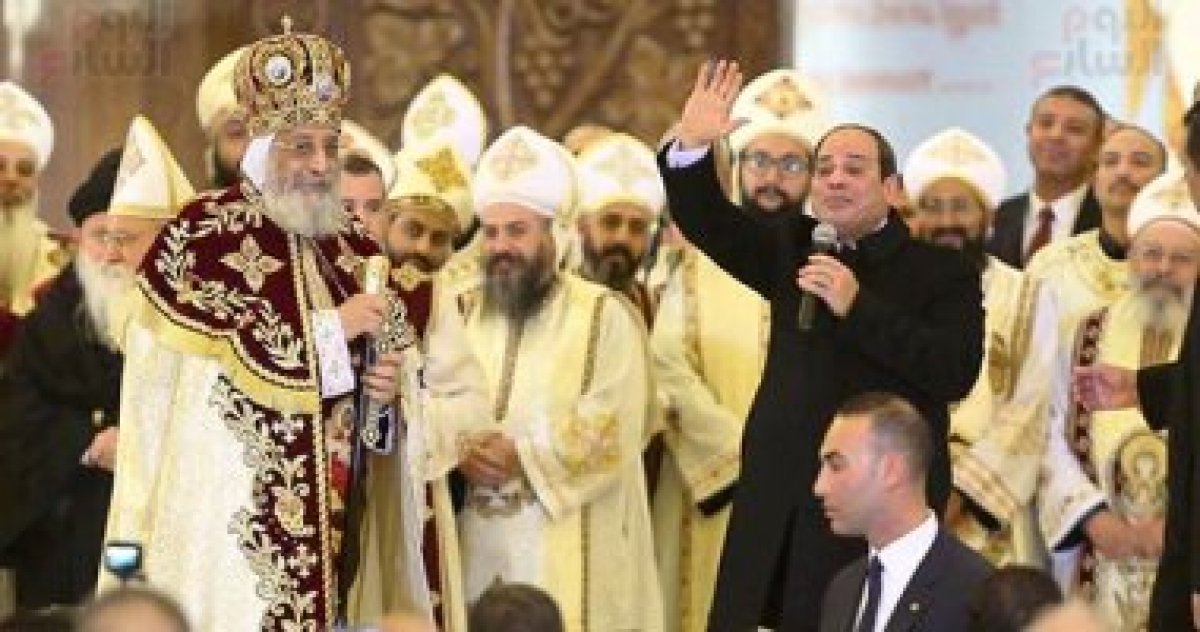 حرص الرئيس عبد الفتاح السيسي على أن يوجهها من قلب الكاتدرائية الأرثوذكوسية بالعاصمة الإدارية رسائل سلام وتأكيد على وحد الصف وطمأنة لشعب مصر 