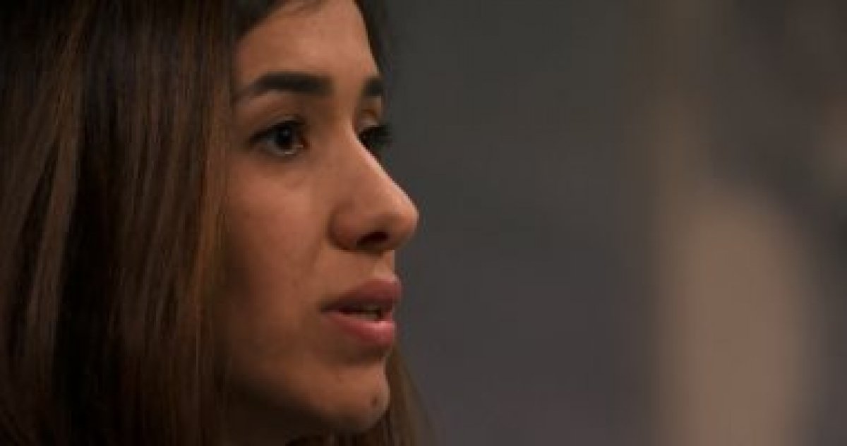 ألقت الفتاة العراقية نادية مراد، إحدى ضحايا تنظيم داعش الإرهابى، كلمة مؤثرة باللغة العربية خلال حفل تسلمها جائزة نوبل للسلام