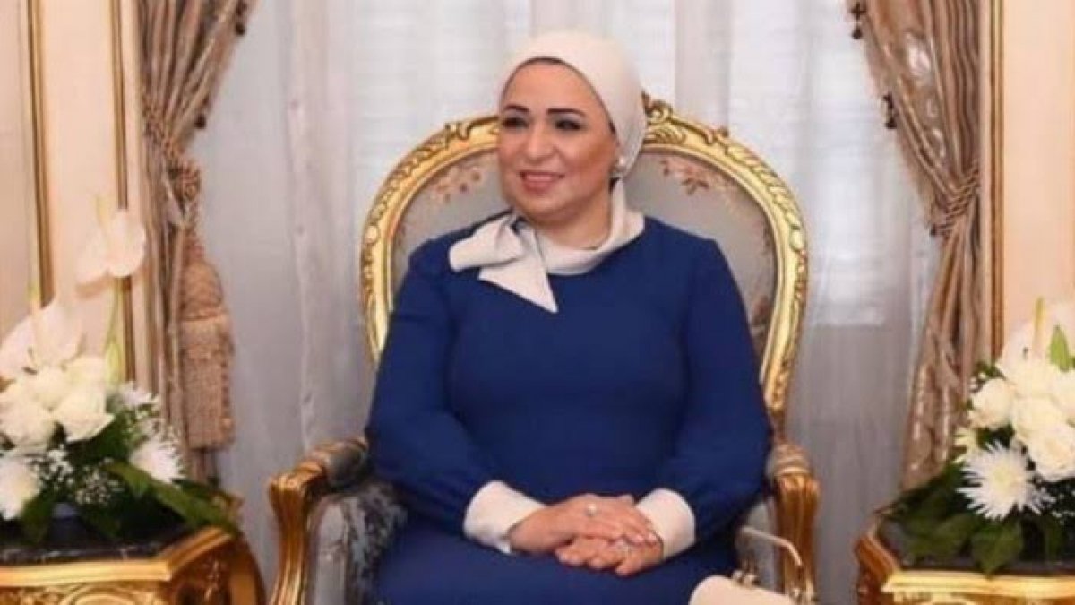 قرينة الرئيس: الشعب أعلن في 30 يونيو إرادته الحرة فاستجابت له مؤسسات وطنية