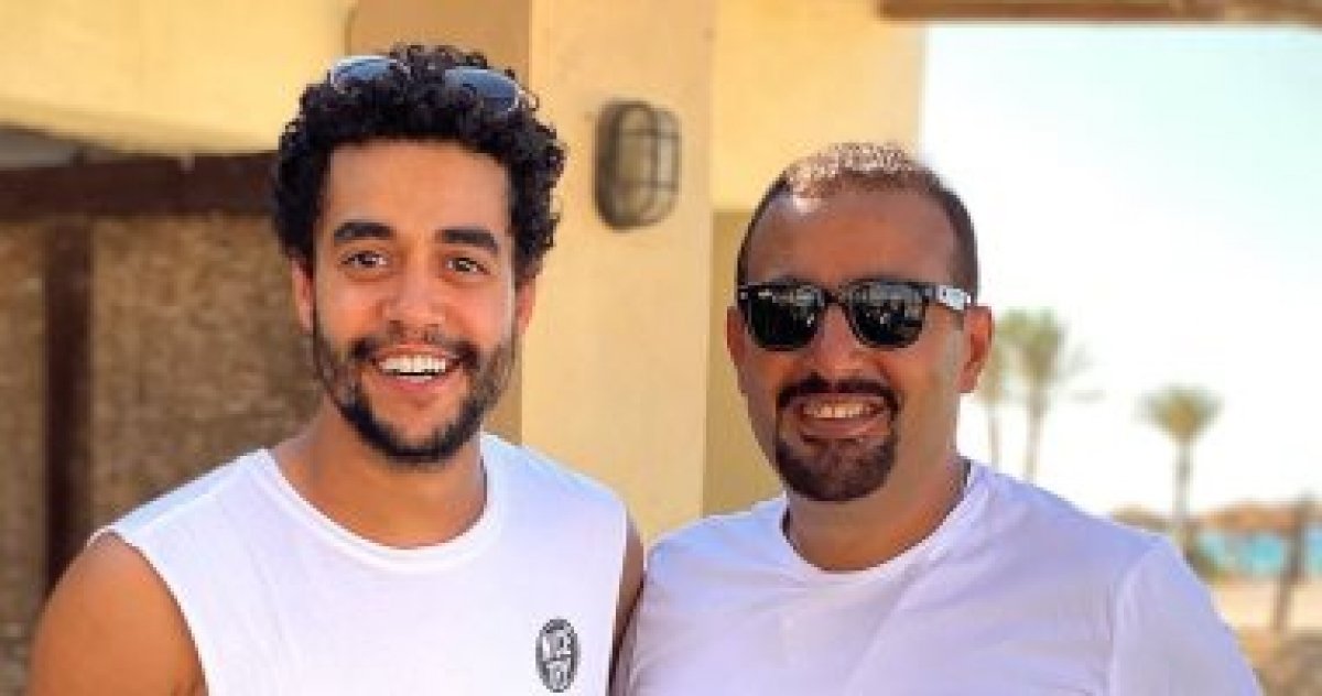 أحمد السقا وخالد أنور يستمتعان بأجازة الصيف.. صورة