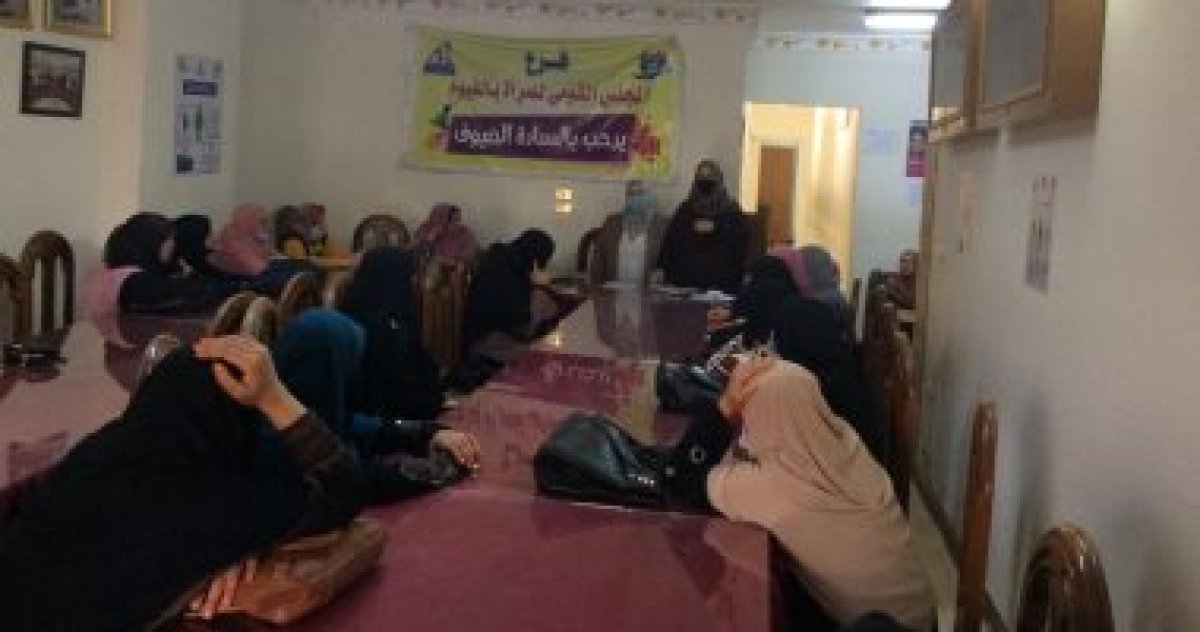المجلس القومى للمرأة بالفيوم ينظم حملات للتوعية بالمشاركة فى انتخابات مجلس الشيوخ
