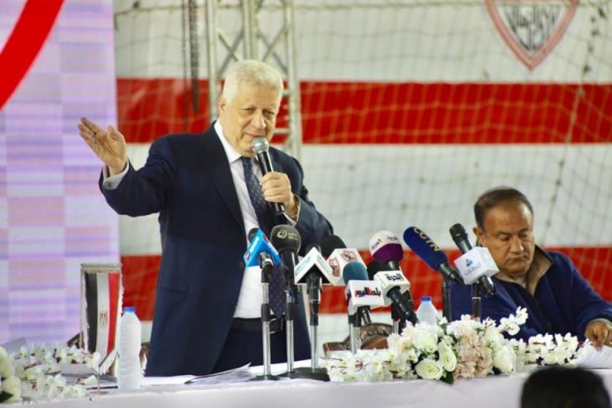 مرتضي منصور: الزمالك سينافس على دوري "الإكراه" لوجود تقنية الفيديو