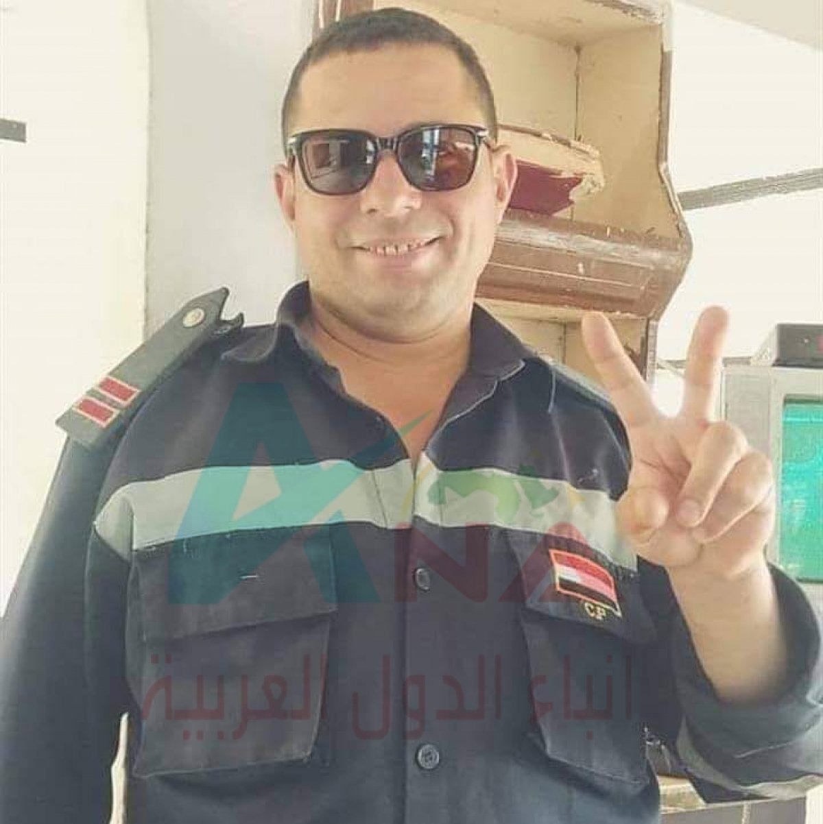 استشهاد الكابتن فتحي عبدالحميد اثر حادث اليم أثناء عبوره طريق طنطا السريع.