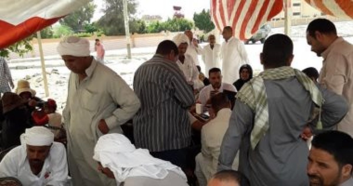 توافد مواطنى شمال سيناء على لجان انتخابات الشيوخ لليوم الثانى