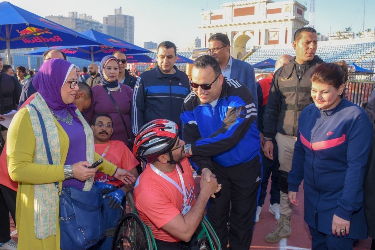 #إنطلاق ماراثون رياضي من استاد الإسكندرية بمشاركة 2700 مشارك