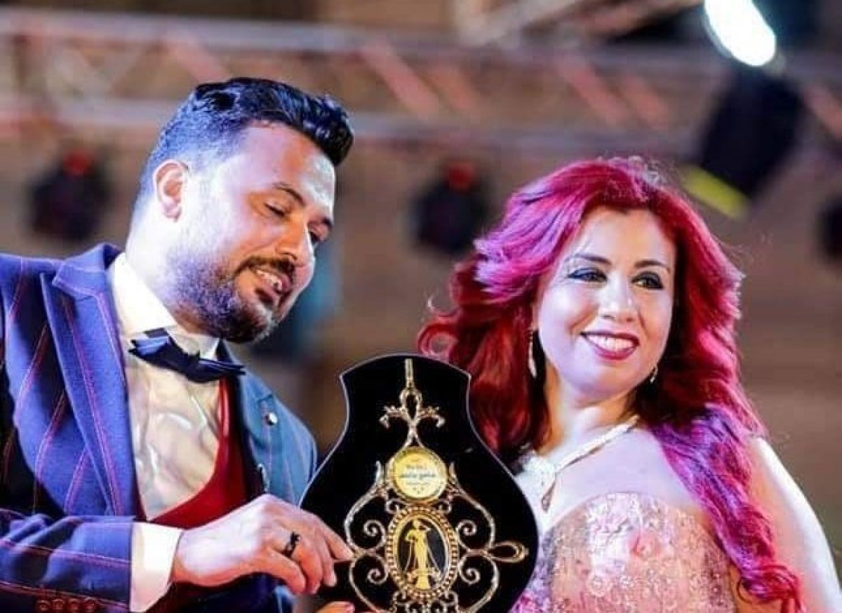 تكريم الدكتورة إيمان أنيس عضو لجنة التحكيم " بنت النيل "