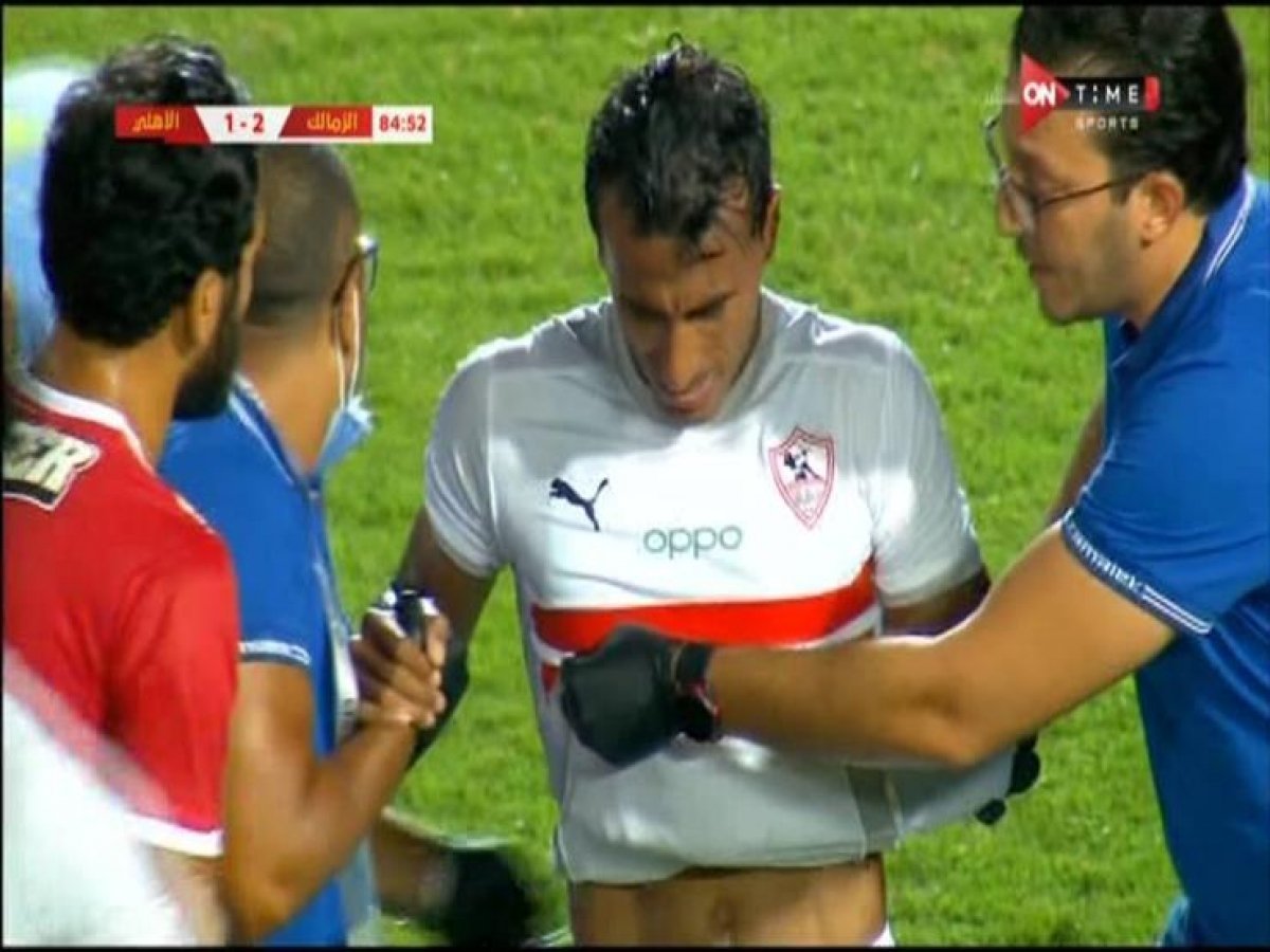 بعد إصابة عبد الشافي... الزمالك يقرر شكوي وليد سليمان للفيفا 