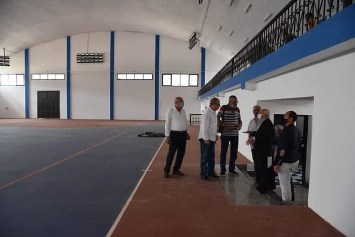 محافظ بورسعيد يتفقد نادي الحرية لذوي الاحتياجات الخاصة