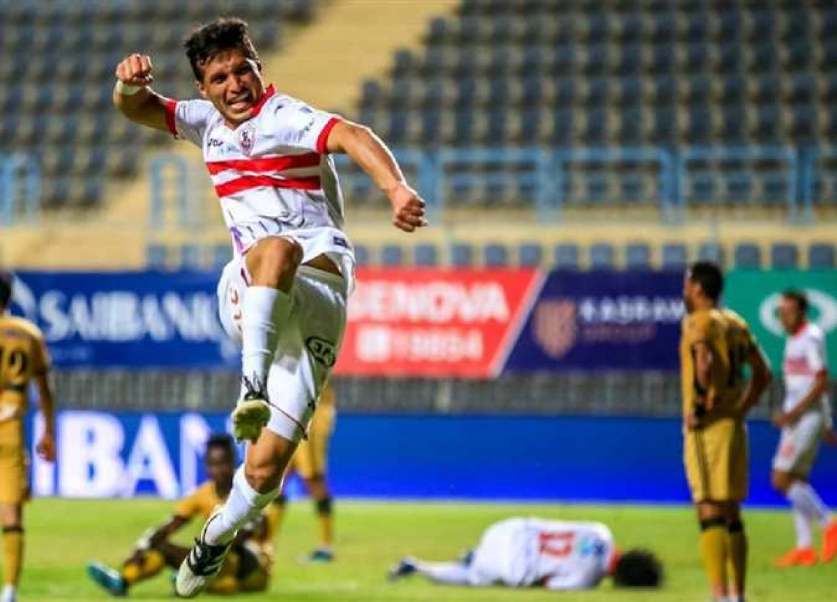 قلب الزمالك النابض "طارق حامد" يعود للفريق أمام طلائع الجيش