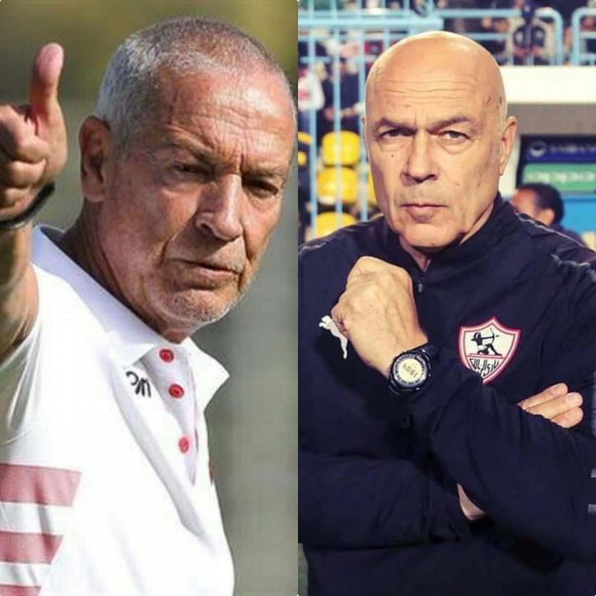 الزمالك يفاضل بين فيريرا وجروس.. وشرط موحد لتولي تدريب الفريق