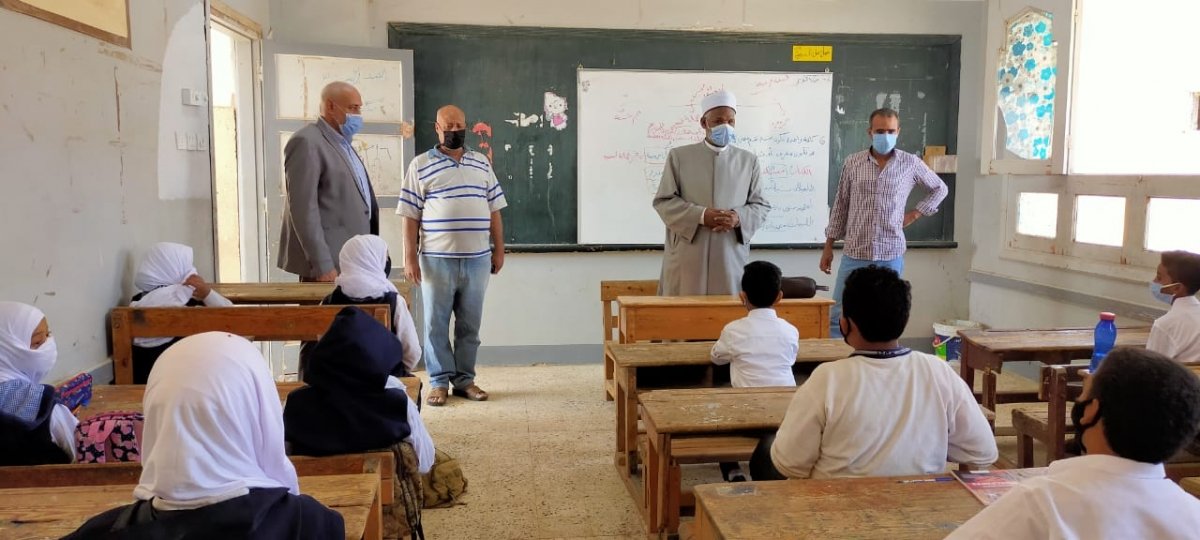 انتظام الدراسة بمعاهد أسوان الأزهرية رغم مخاوف فيروس كورونا