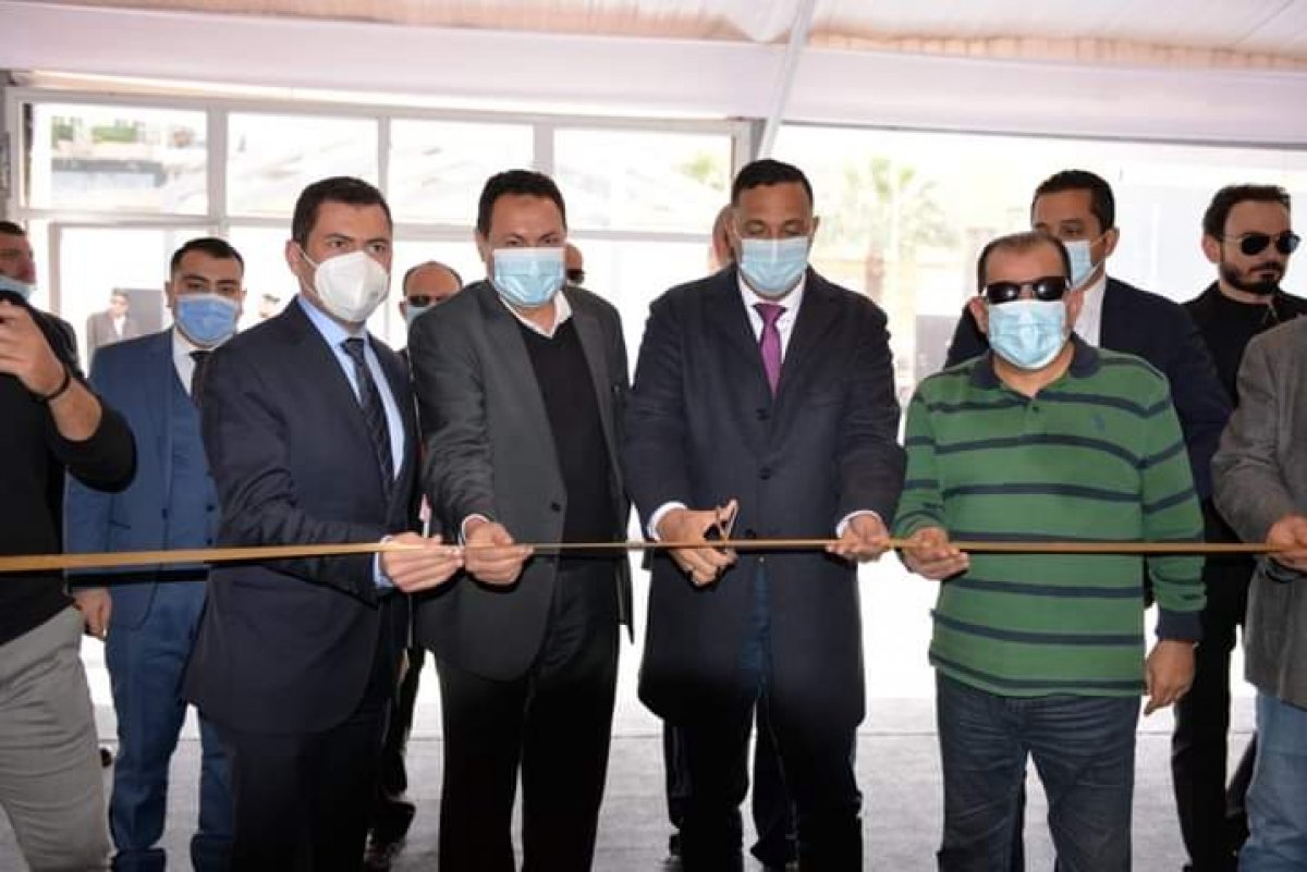 محافظ الدقهلية يفتتح معرض "منازل" للتطوير والتسويق العقارى بنادى جزيرة الورد بالمنصورة