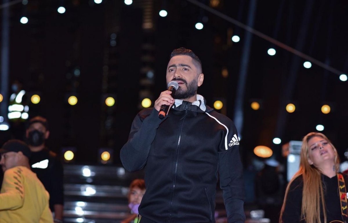 تامر حسني يشارك مجموعة من الصور خلال إستعداداته لحفله في دبي