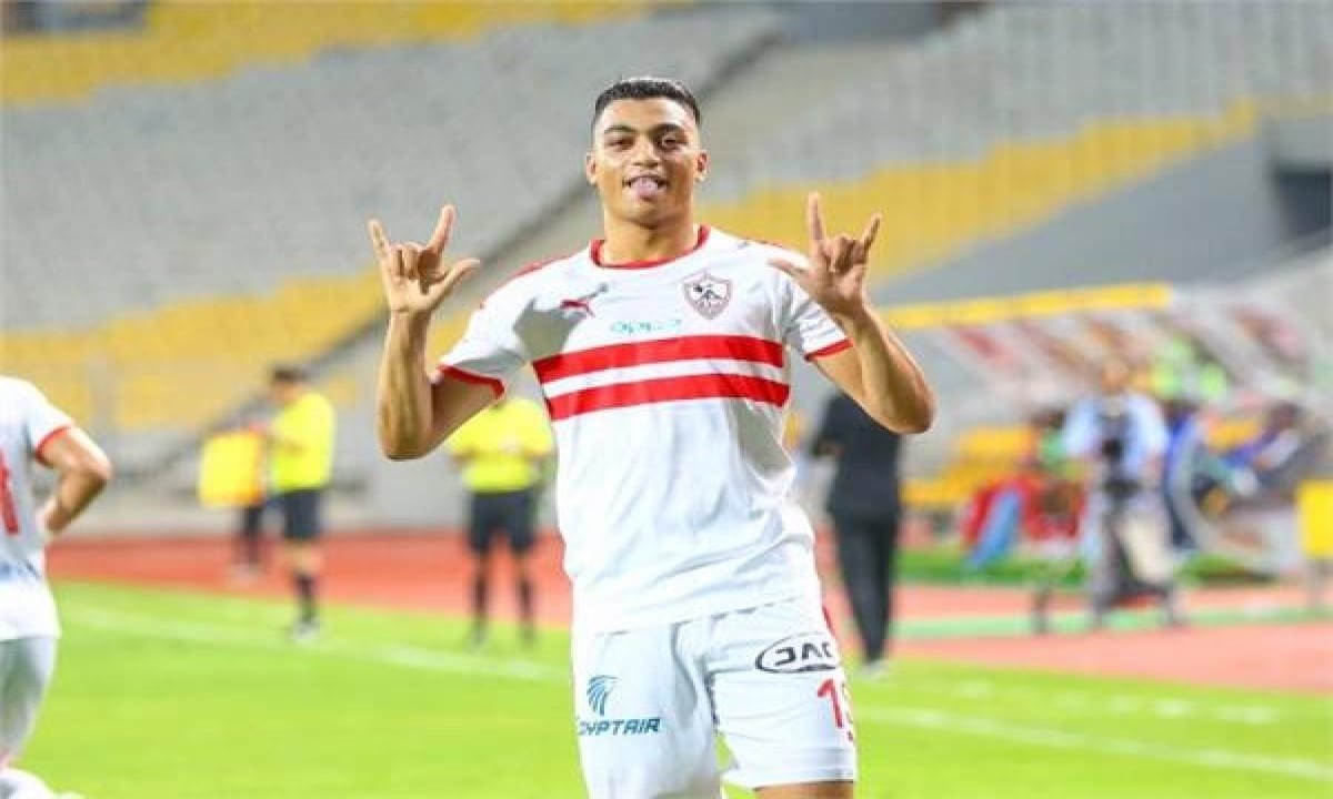 مصطفى محمد ينتظم فى تدريبات الزمالك اليوم إستعدادا لمواجهة انبي السبت المقبل