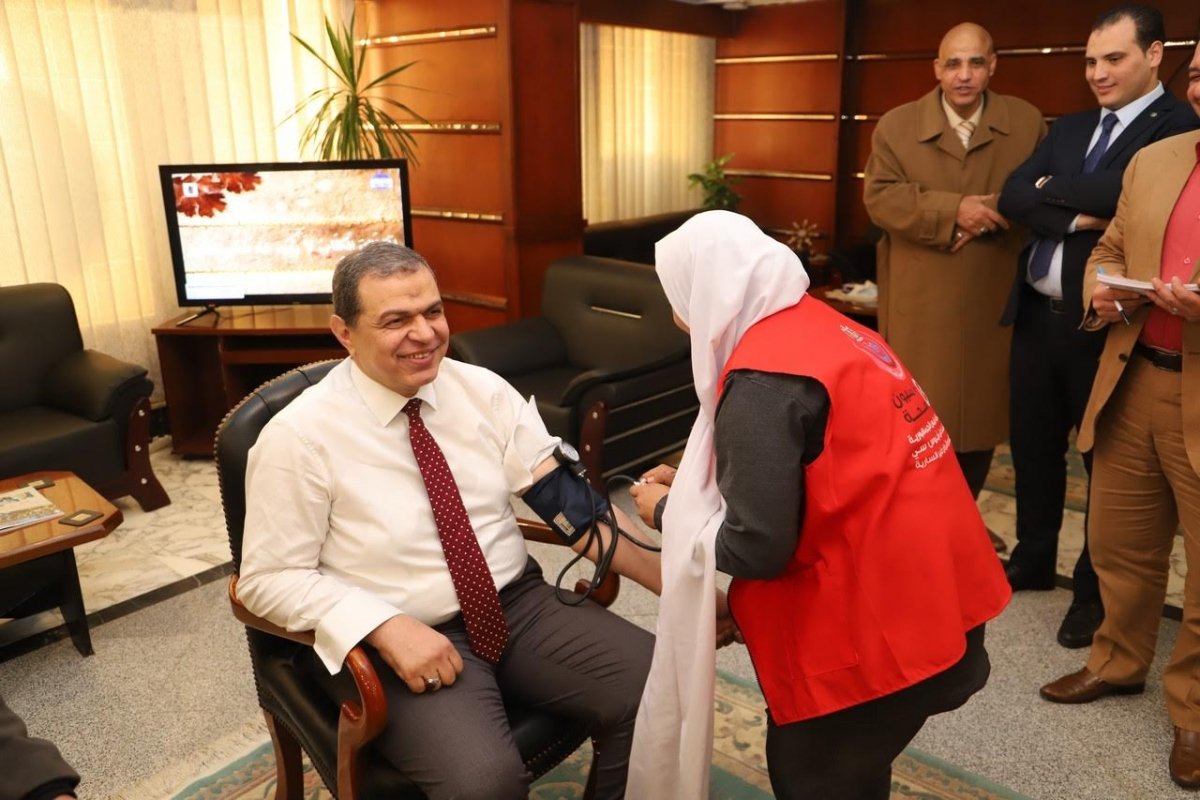 القوى العاملة تخصص مقرها للكشف المبكر عن الإصابة بفيروس سي