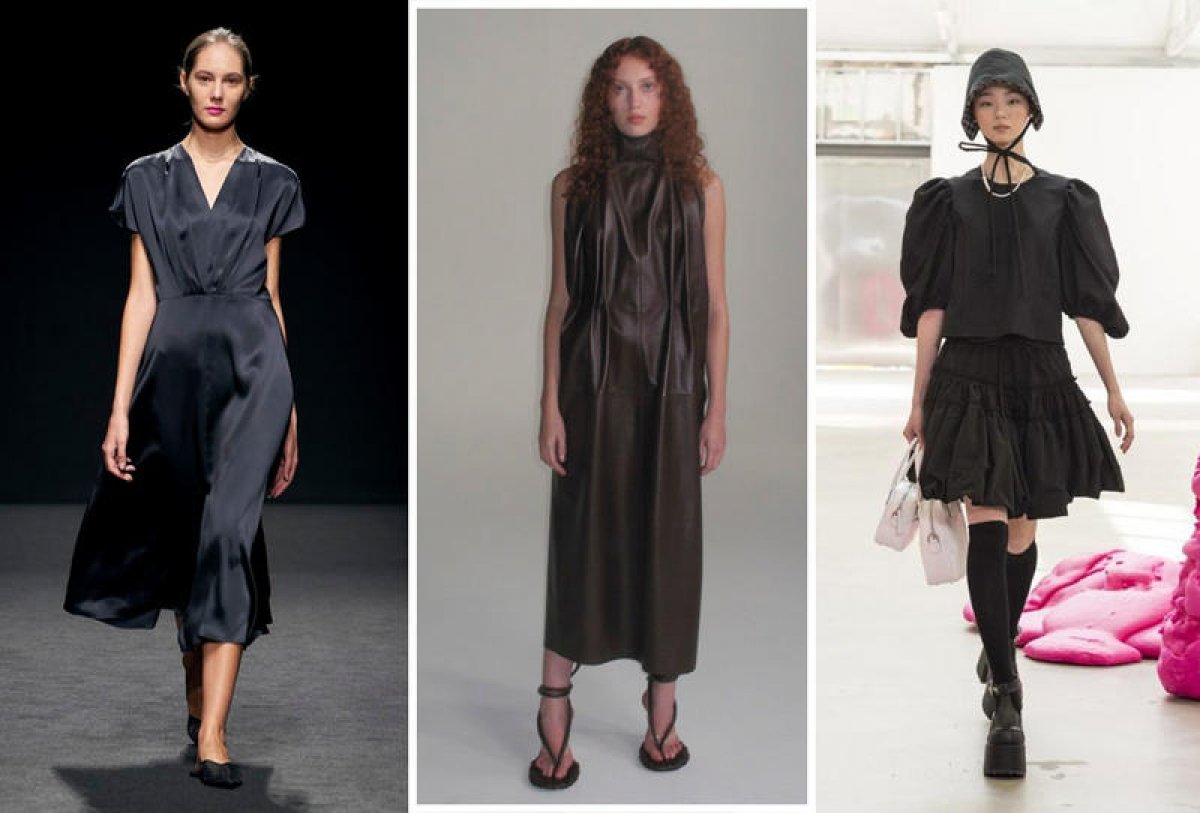 الأسود يتربع على عرش الأزياء والموضة