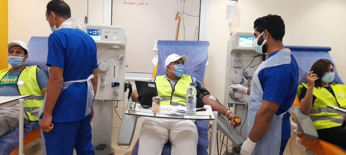 شباب الجمهورية الجديدةيشارك في التوعية بأهمية المشروع القومى للبلازما