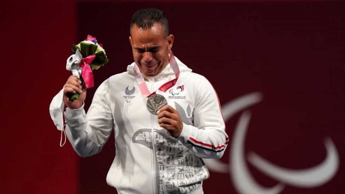 مصر تحصد الميداليه الفضيه الأولى لرفع الأثقال فى بارالمبياد طوكيو ٢٠٢٠