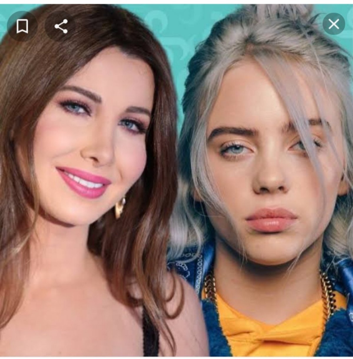 بيلى أيليش ونانسى عجرم يجتمعان فى عمل واحد