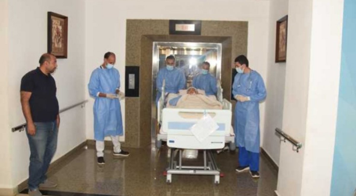 مجمع الجلاء الطبى للقوات المسلحه يستقبل طالبة حادث أسيوط اليوم