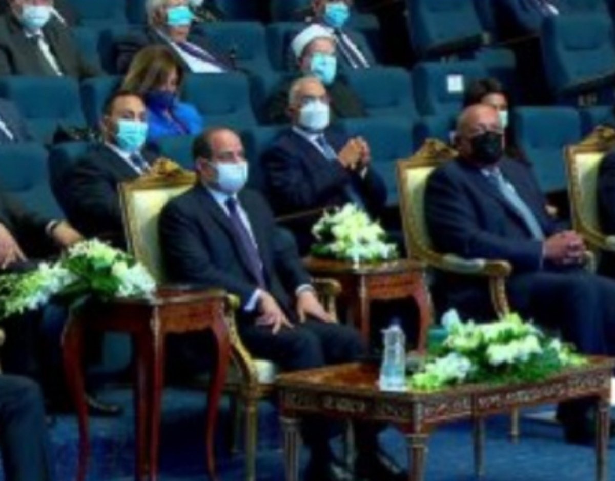 السيسى يشهد إطلاق الاستراتيجيه الاولى لحقوق الانسان بمصر