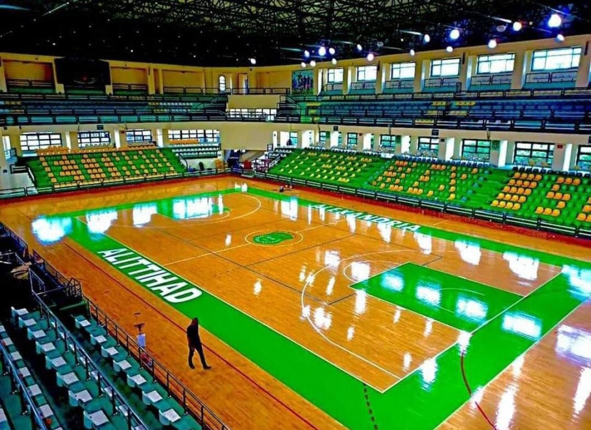 إنتهاء تجهيزات صالة الإتحاد السكندري 