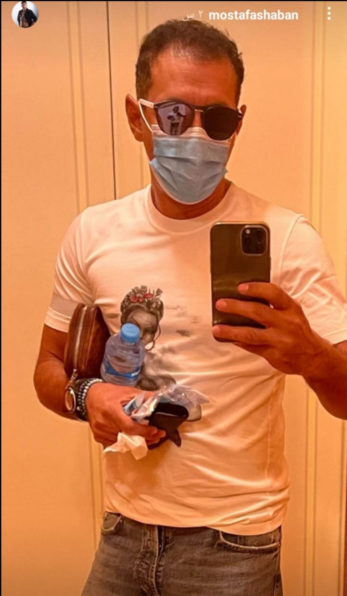 مصطفي شعبان في إطلالة جديدة 