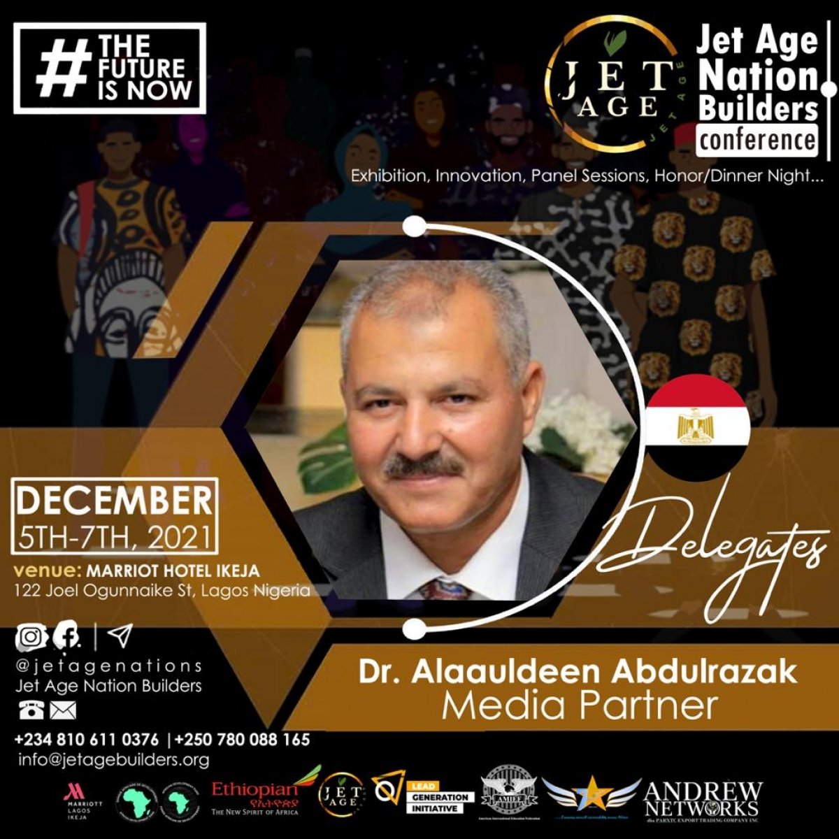 تحت رعاية الاتحاد الأمريكي الدولي للتعليم وانباء الدول العربية و جيت ايج