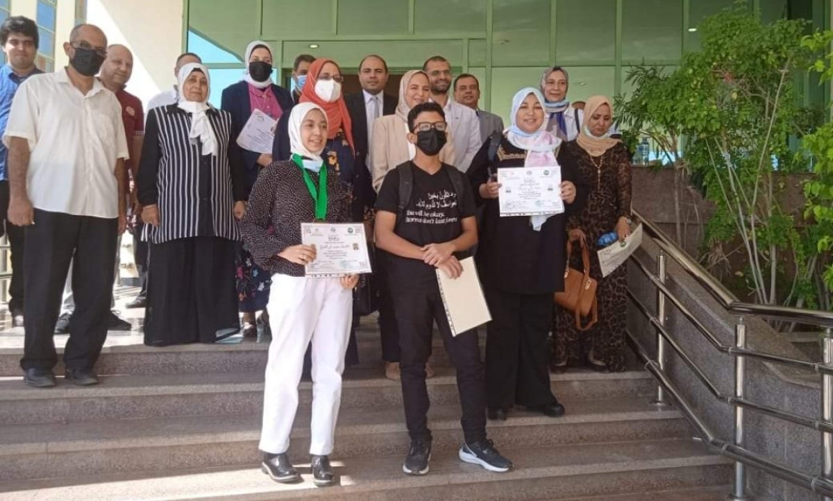 اللجنة الوطنية لليونسكو تكرم الطلاب الفائزين في الأولمبياد العربى الثانى للرياضيات