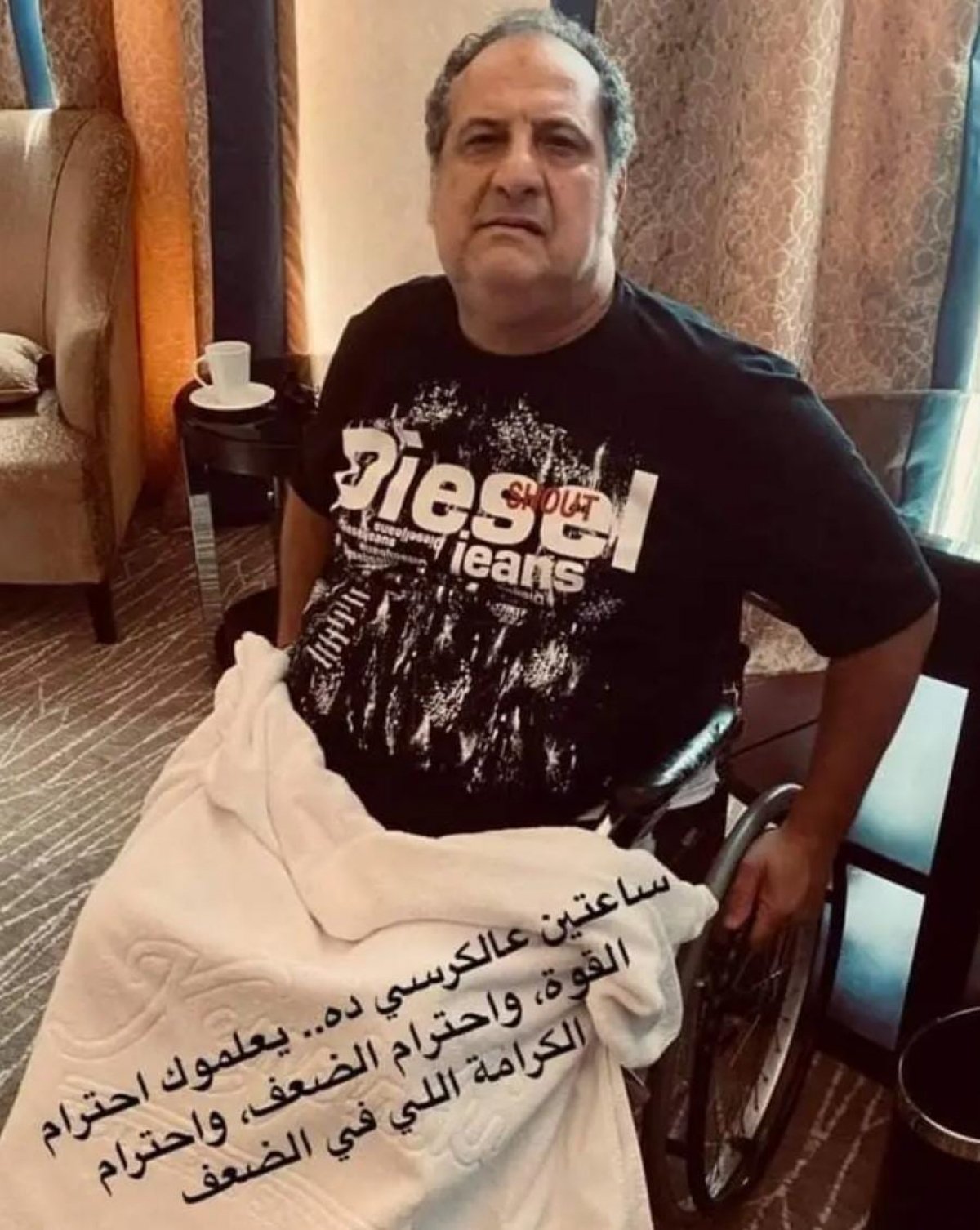 خالد الصاوي يعاني من وعكة صحية