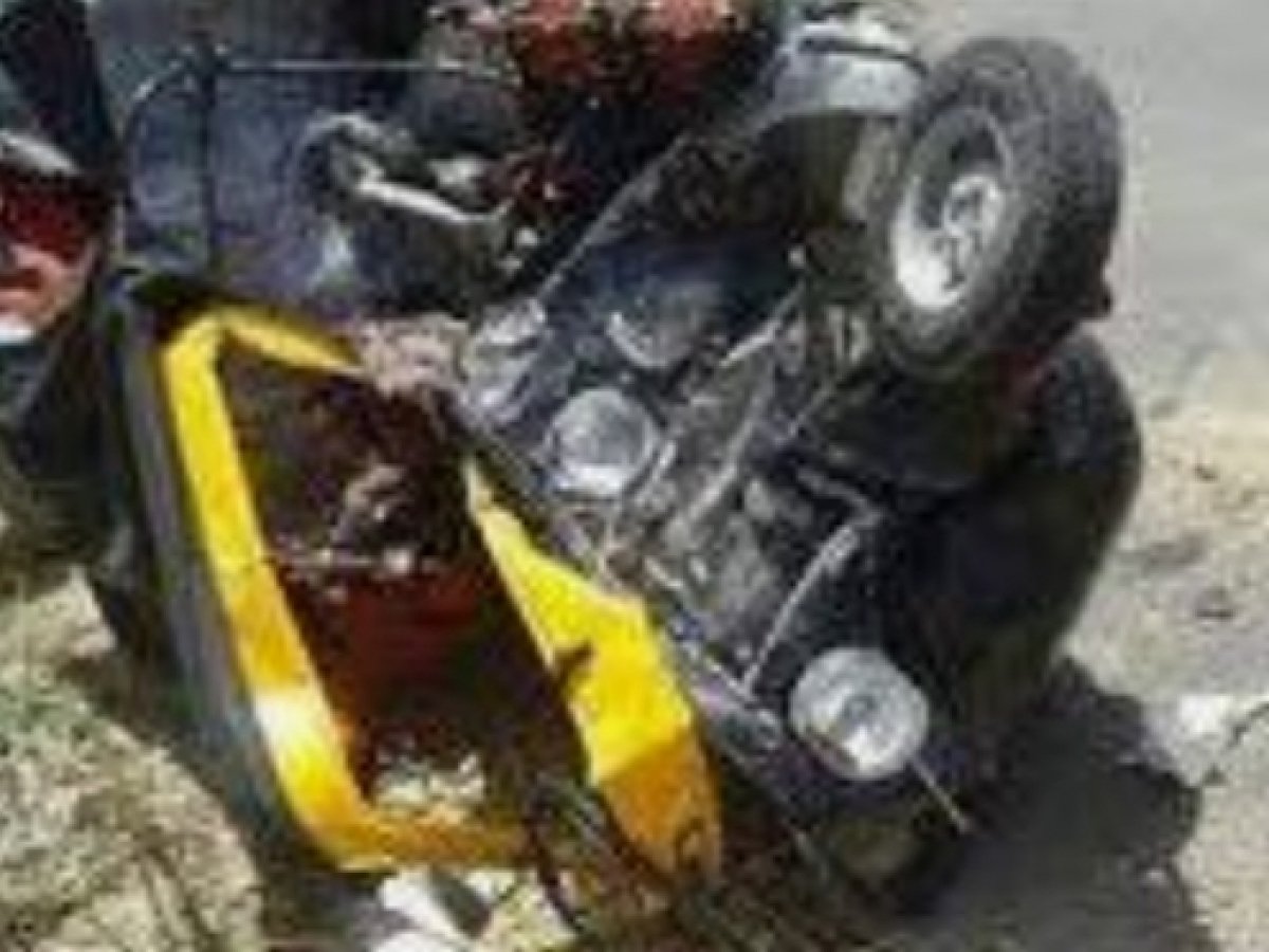 مصرع شخص و إصابة ثلاثة نتيجة تصادم توك توك وتروسيكل