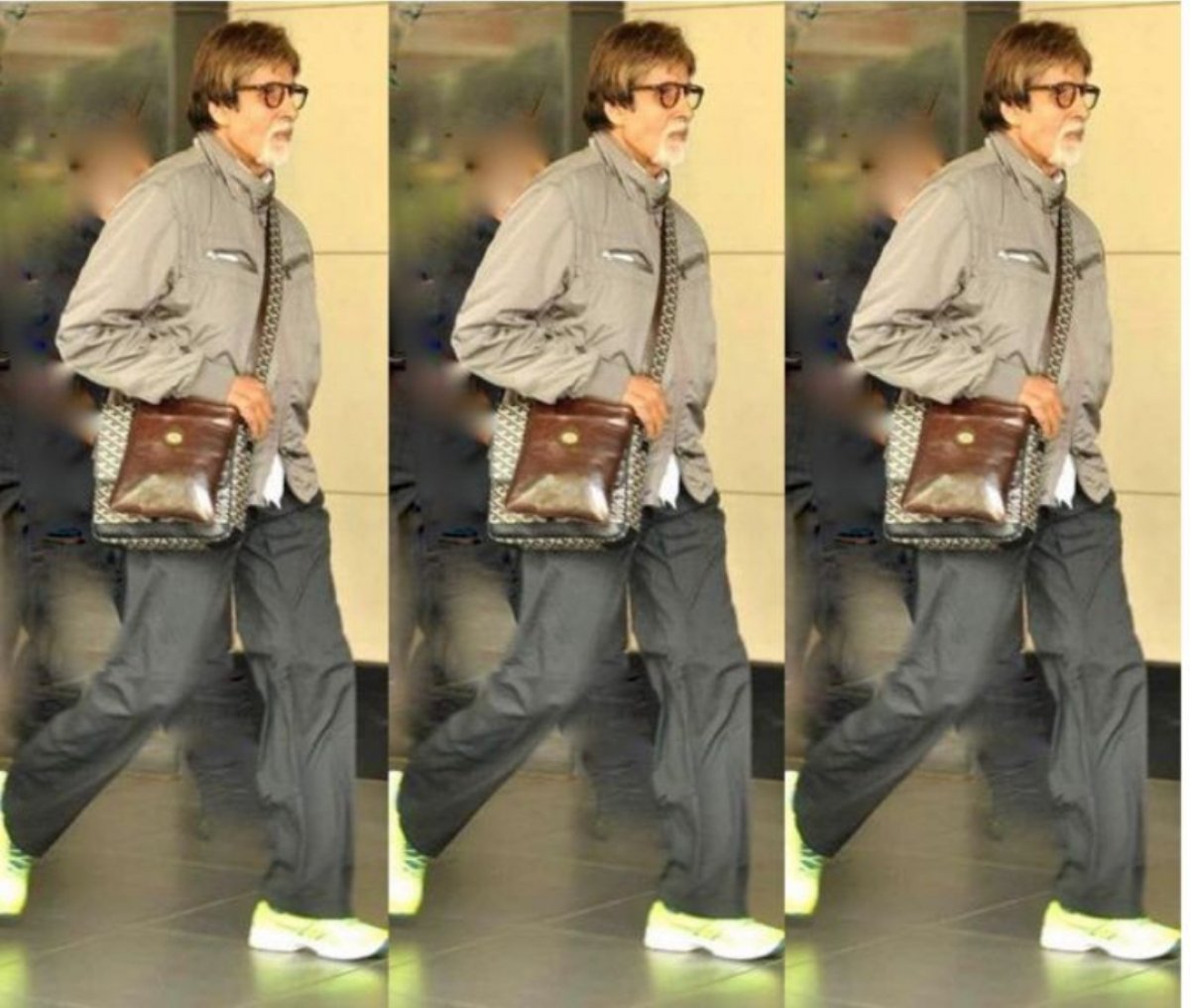 شارك أميتاب باتشان جمهوره بصورة معلقاً عليها "الطريق الي ال٨٠ 