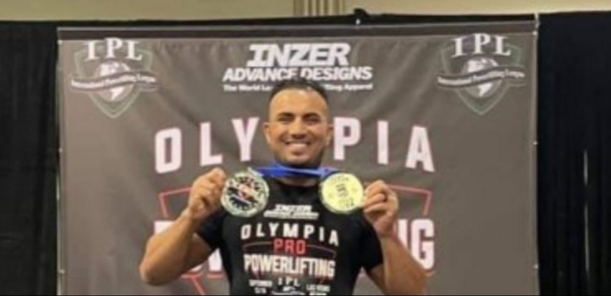 باسم القرنقوطي يحصد المركز الأول في بطولة مستر أولمبيا