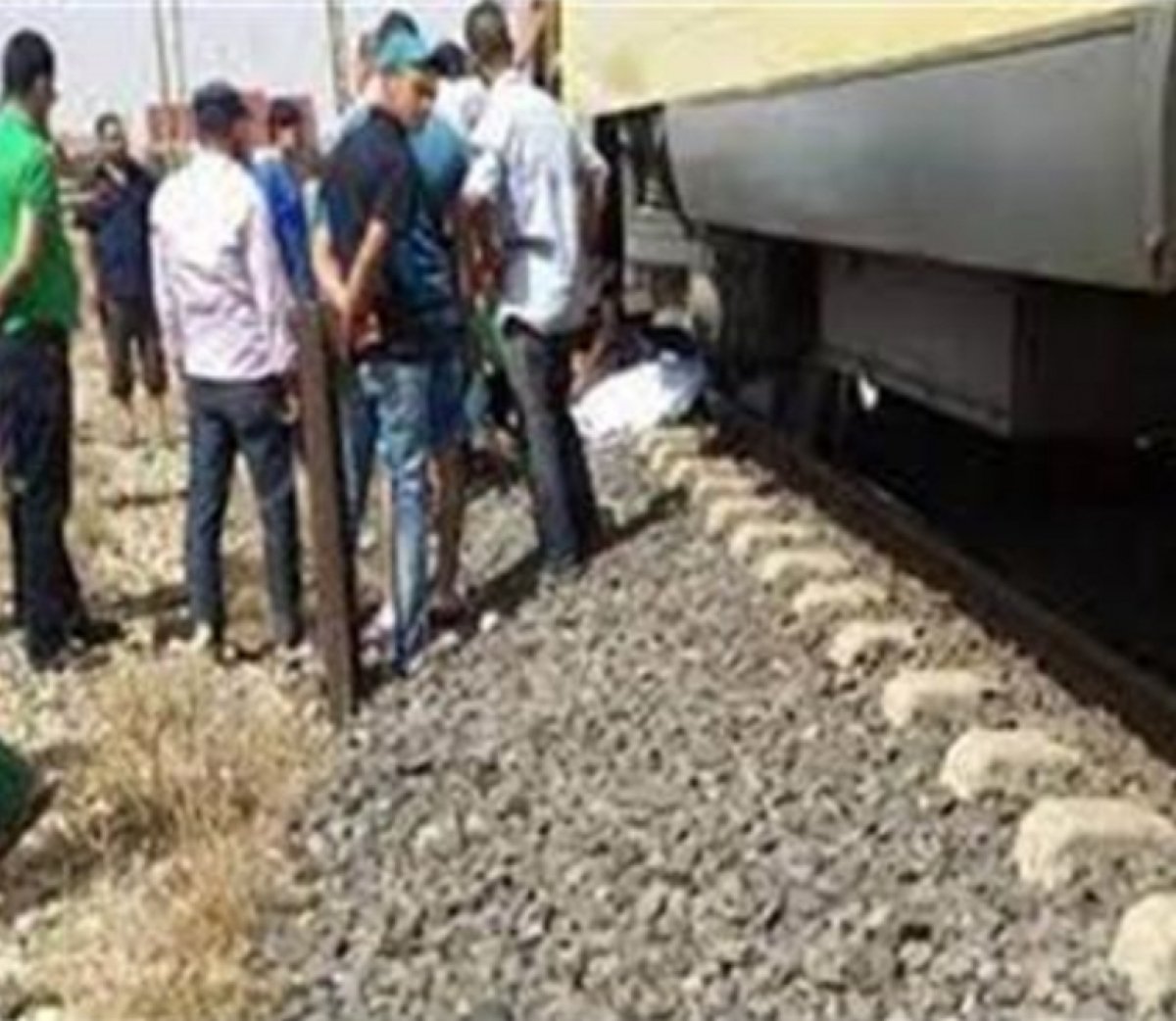 العثور على جثة طفلة أسفل عجلات قطار بني سويف 