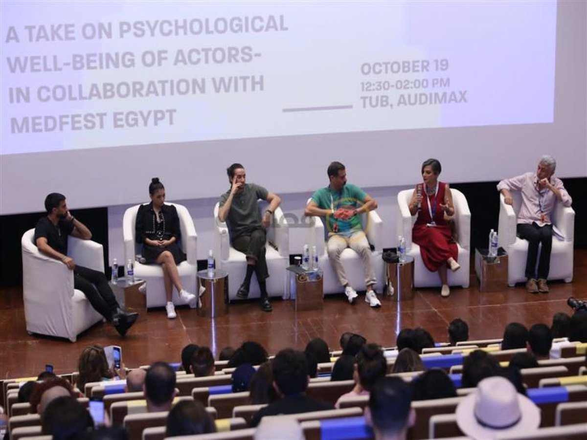 فراج وأحمد مالك ومي الغيطي في جلسة الصحة النفسية بالجونة.. تعرف على التفاصيل