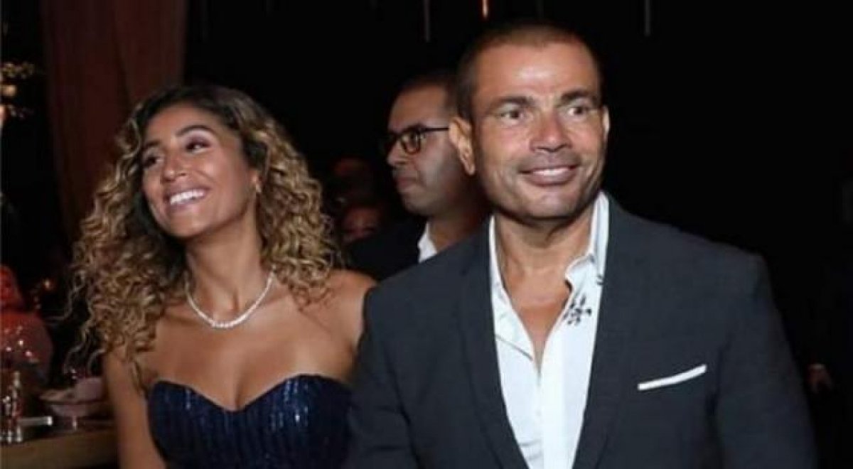 حفل زفاف يجمع بين عمرو دياب ودينا الشربيني من جديد.. اعرف التفاصيل